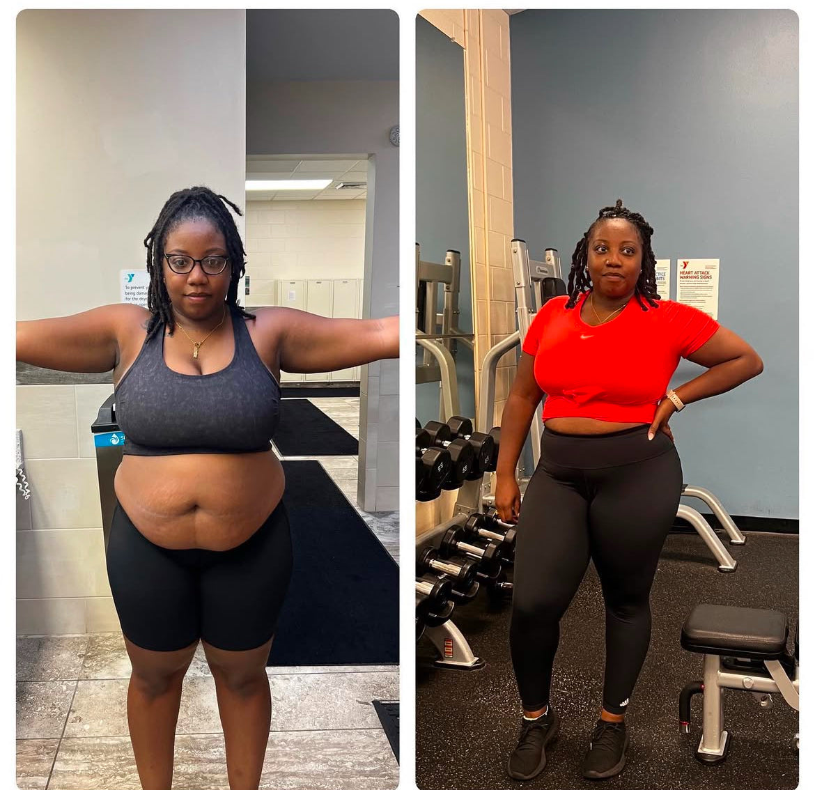 In person training ( 3days/week) for 4 weeks