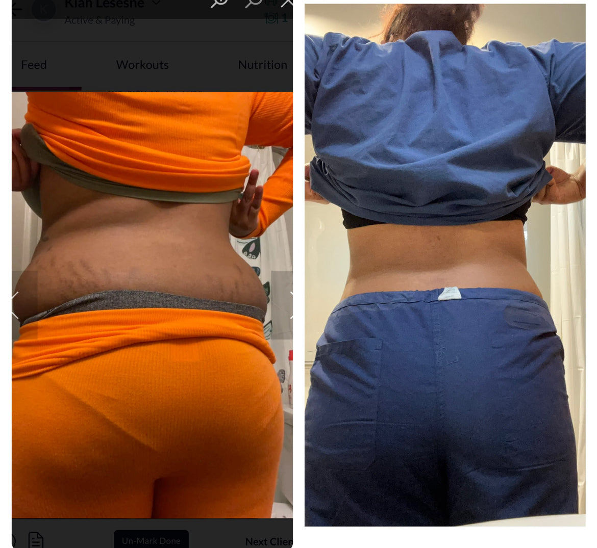 In person training ( 3days/week) for 4 weeks