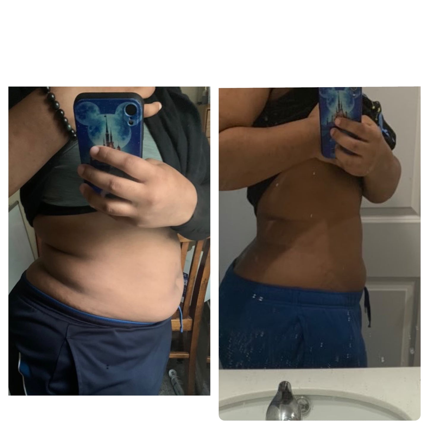 In person training ( 3days/week) for 4 weeks